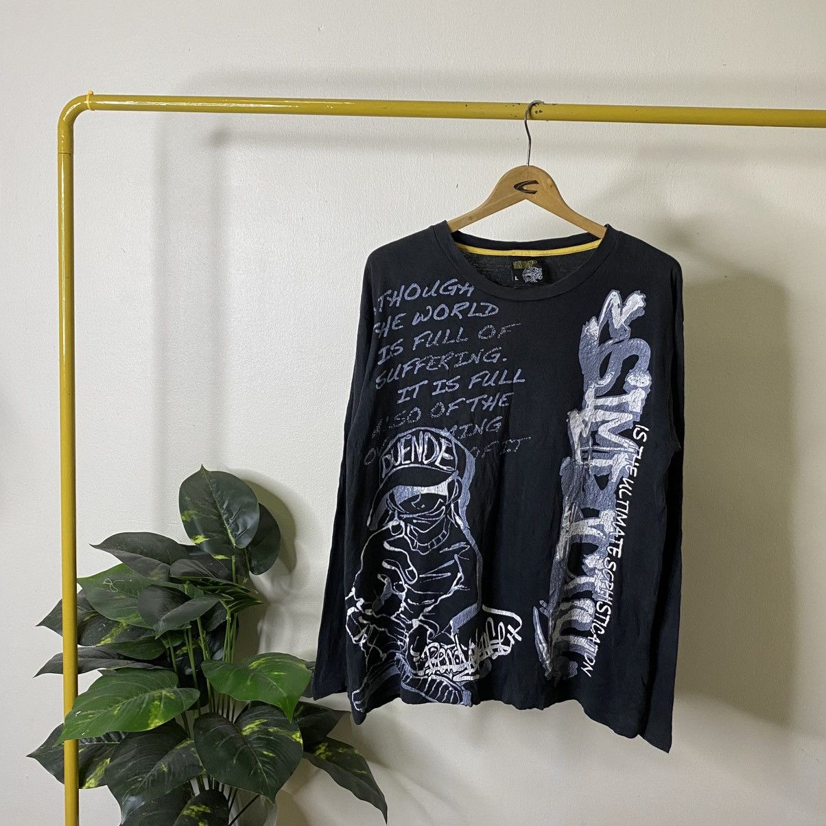 Vintage Y2K Strange Heaven Jnco Southpole SOHK Style LS T Shirt Size US L / EU 52-54 / 3 - 1 Thumbnail