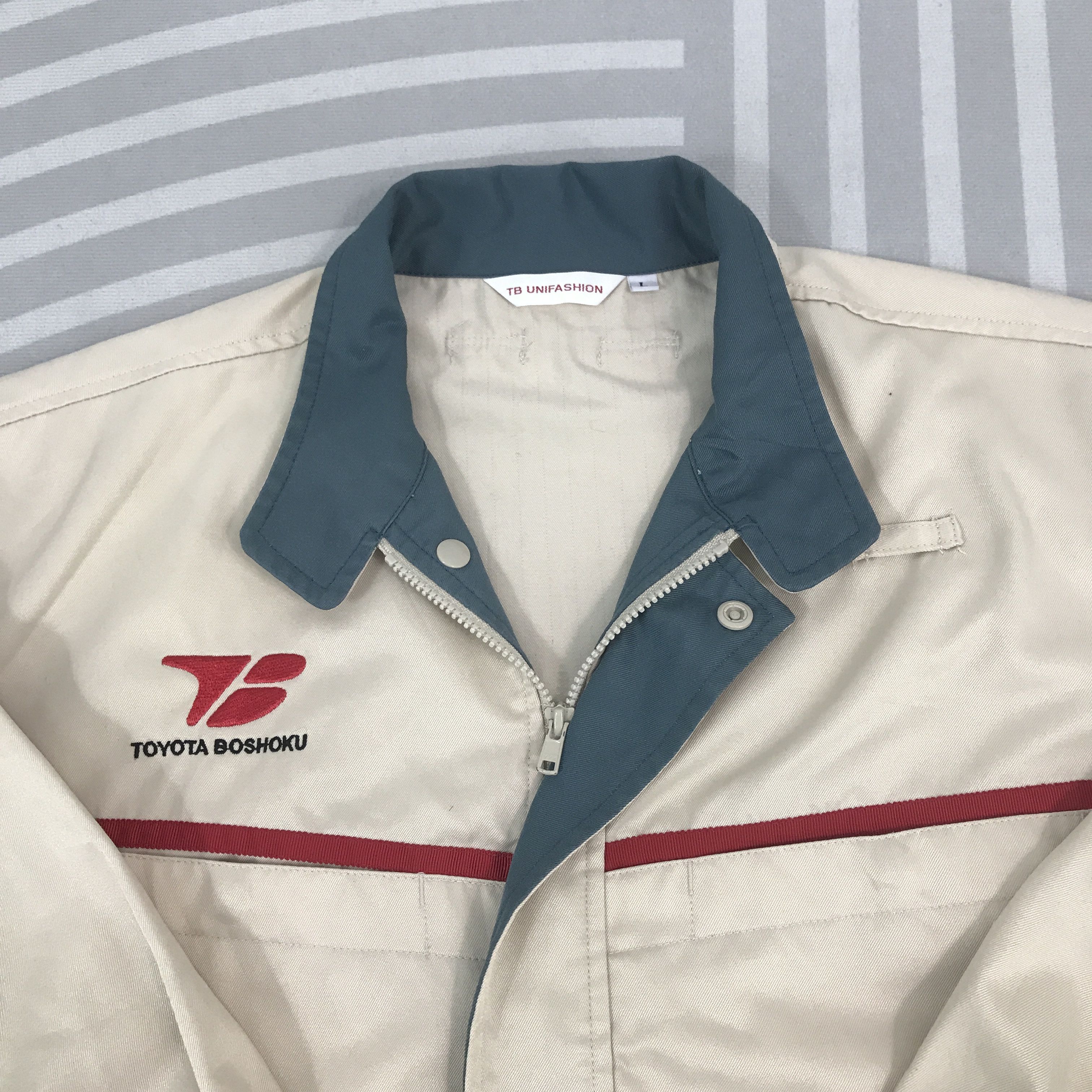 Japanese Brand × Vintage Vintage Toyota Boshoku Racing uniform Japanese Jacket Size US L / EU 52-54 / 3 - 8 Thumbnail