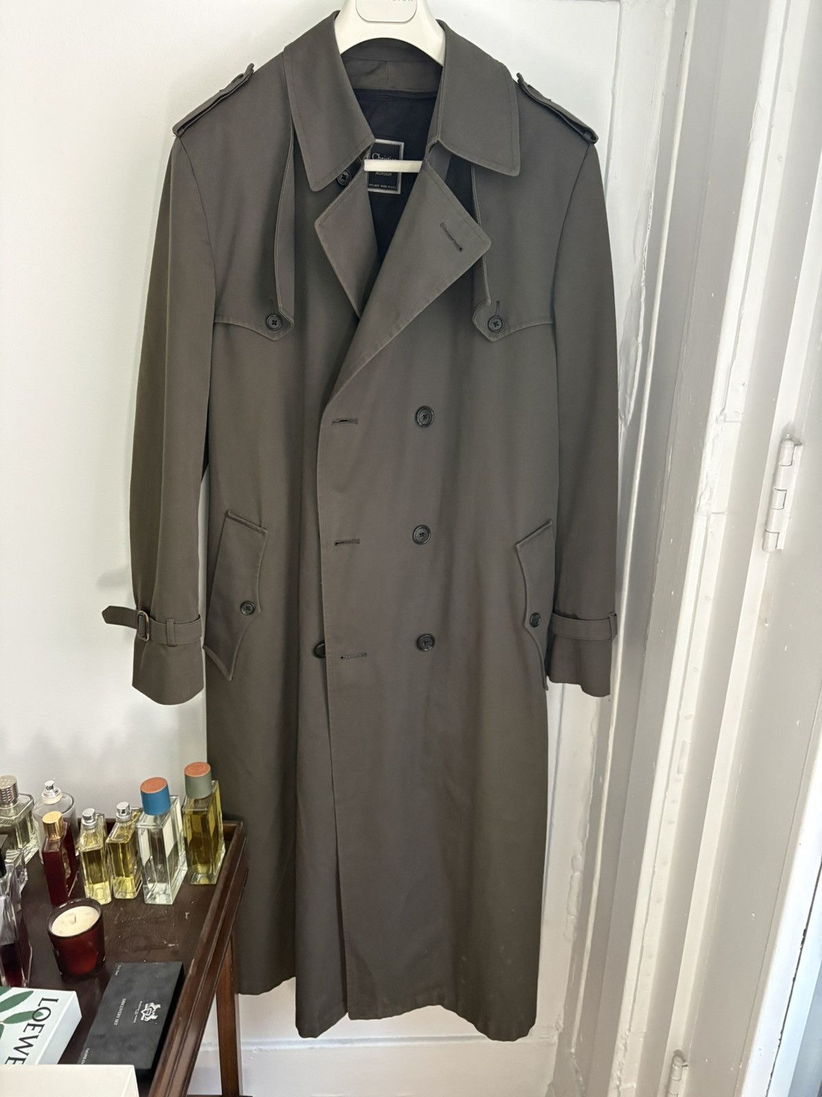 Dior Christian Dior Trench Coat Size US L / EU 52-54 / 3 - 1 Thumbnail