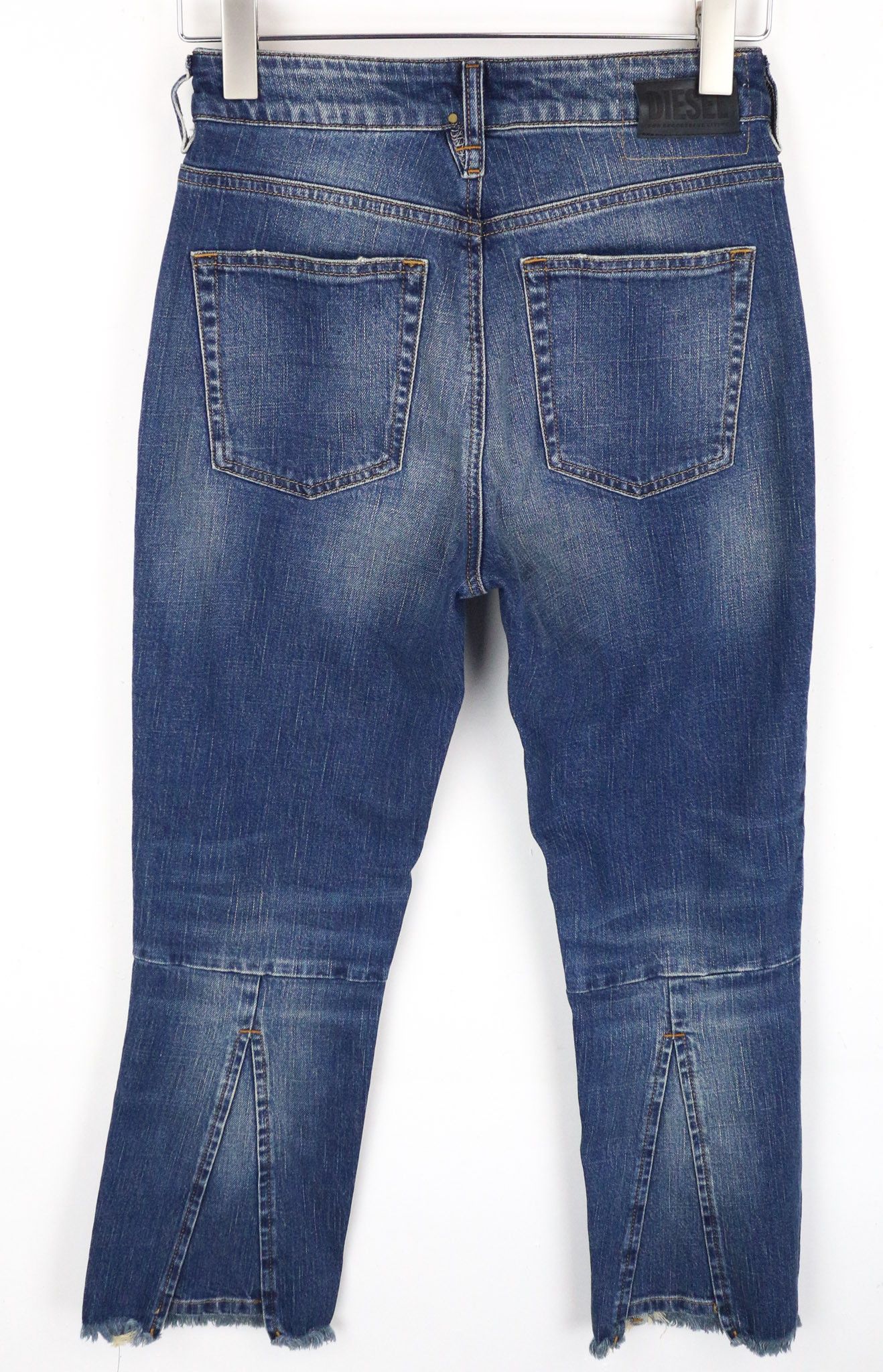 Diesel D-EARLIE 089AR W26/L32 Blue High Waist Stretch Jeans 69896 Size 26" / US 2 / IT 38 - 2 Thumbnail