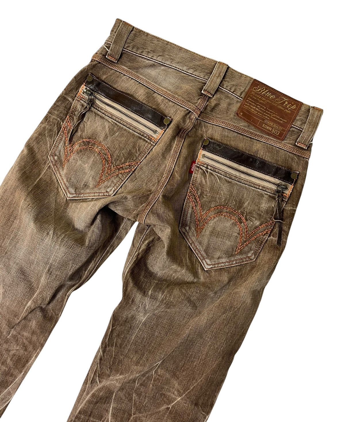 Edwin Edwin Stone Wash Denim Jeans Size US 32 / EU 48 - 9 Thumbnail