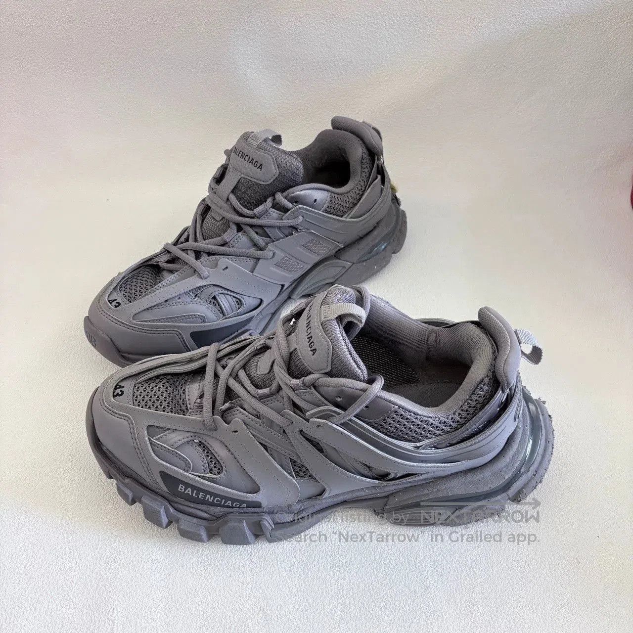 Balenciaga balenciaga track 1.0 sneaker deep gray. Size US 10 / EU 43 - 1 Thumbnail