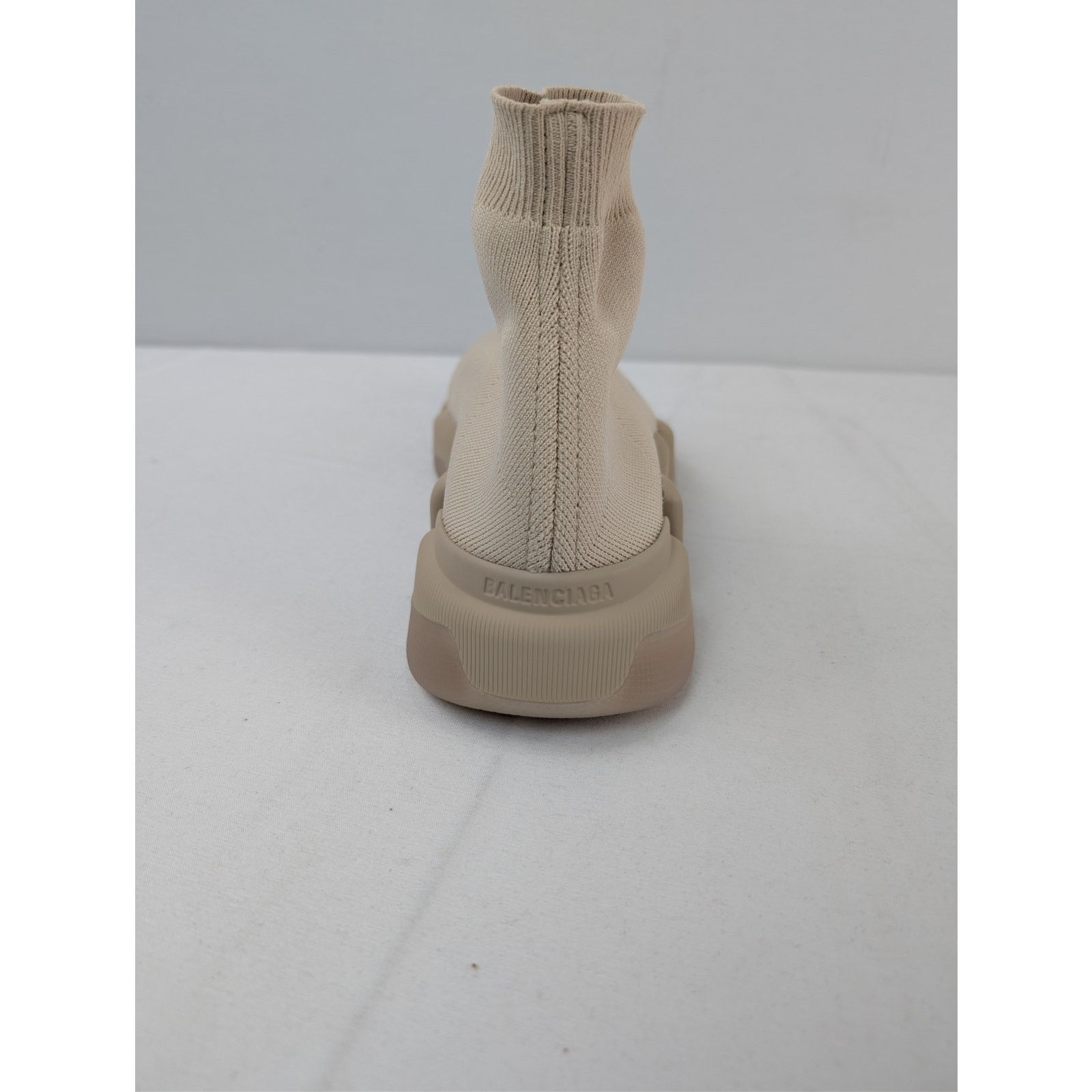 Balenciaga o1rshd1 Speed 2.0 Re Cycled Sneakers in Sand Beige Size US 7 / EU 40 - 15 Thumbnail