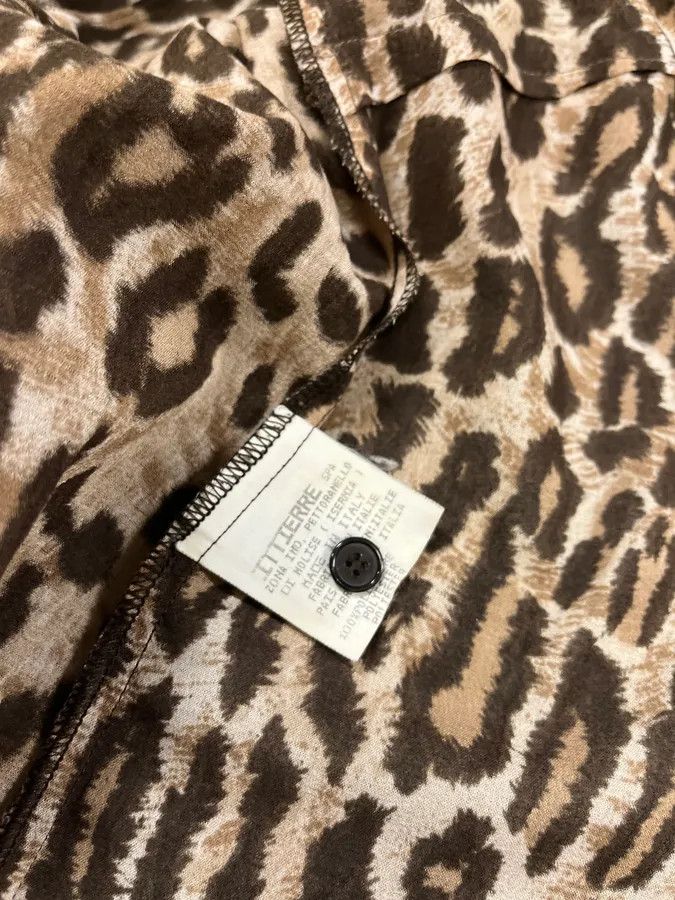 Dolce & Gabbana 2000s Dolce & Gabbana Leopard Glamour Shirt Size M / US 6-8 / IT 42-44 - 9 Thumbnail