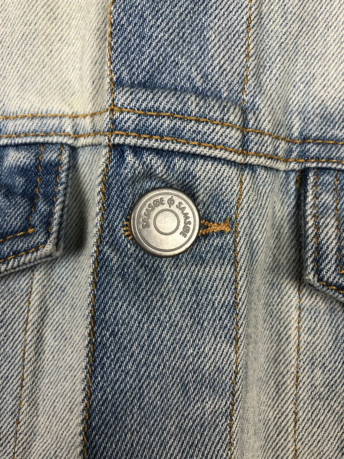 Samsoe Samsoe Samsoe Samsoe Denim Vest Jacket Blue size L Size US L / EU 52-54 / 3 - 4 Thumbnail
