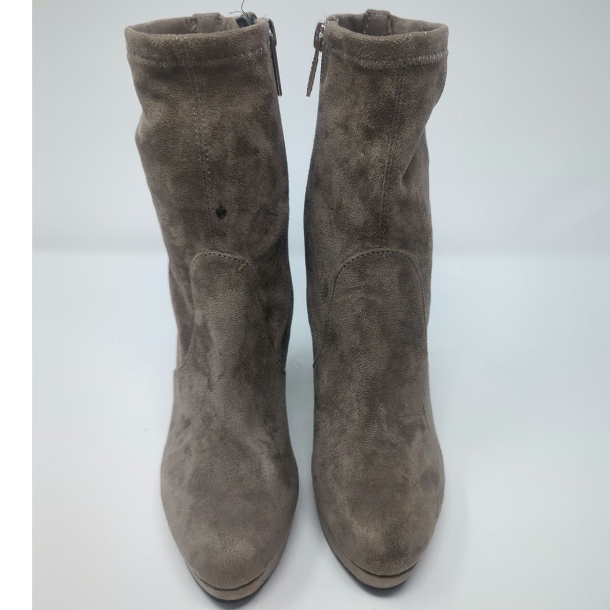Other G By Guess Brown Velvet Heel Boots Booties Womens Size 6 Size US 6 / IT 36 - 4 Thumbnail
