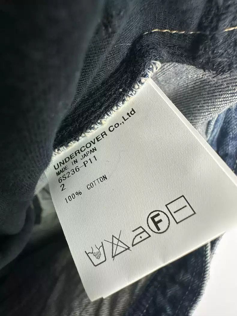 Undercover UNDERCOVER 06SS T-phase patchwork cargo flared jeans Size US 32 / EU 48 - 9 Thumbnail