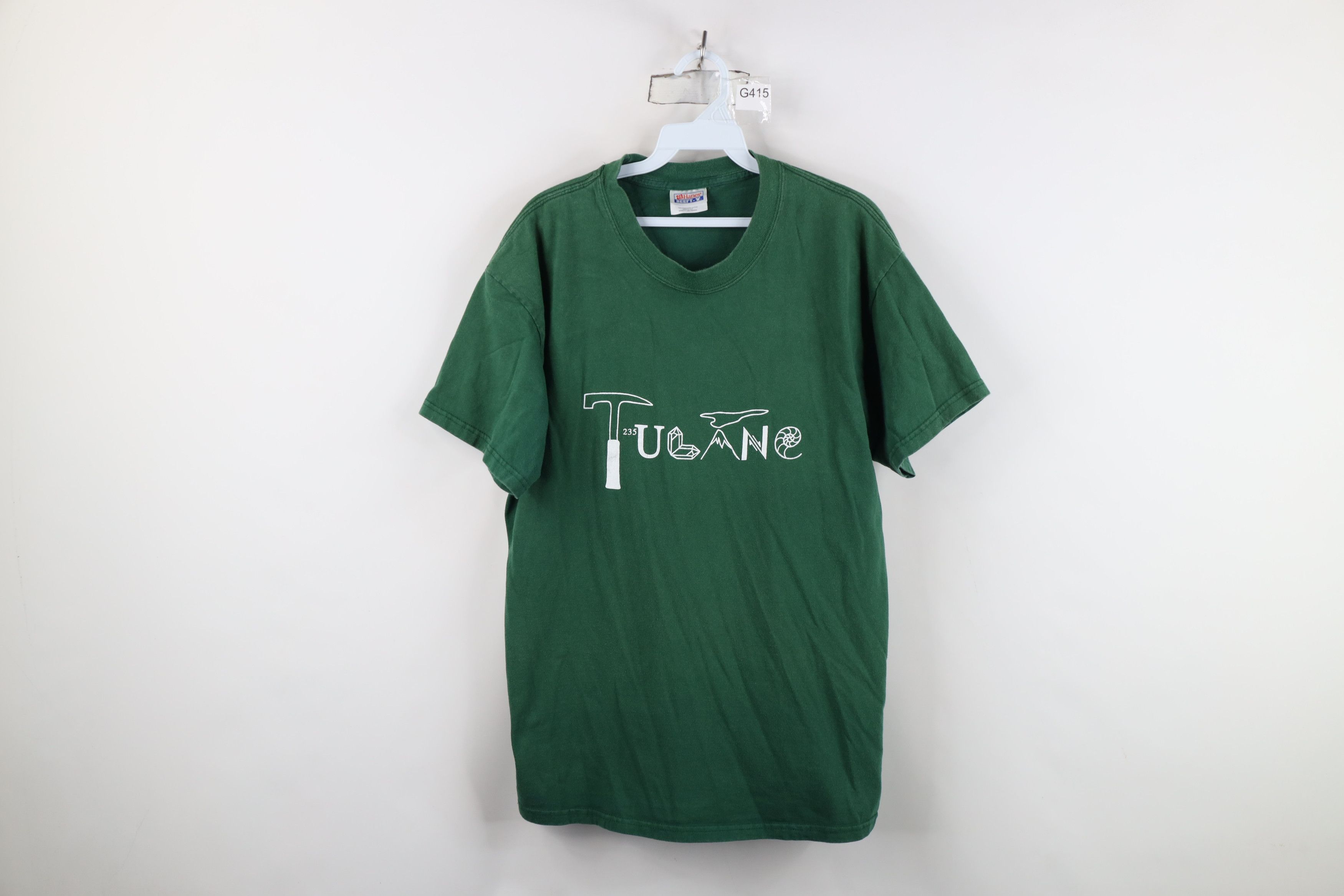 Vintage Vintage 90s University Earth Environmental Science T-Shirt Size US L / EU 52-54 / 3 - 1 Thumbnail