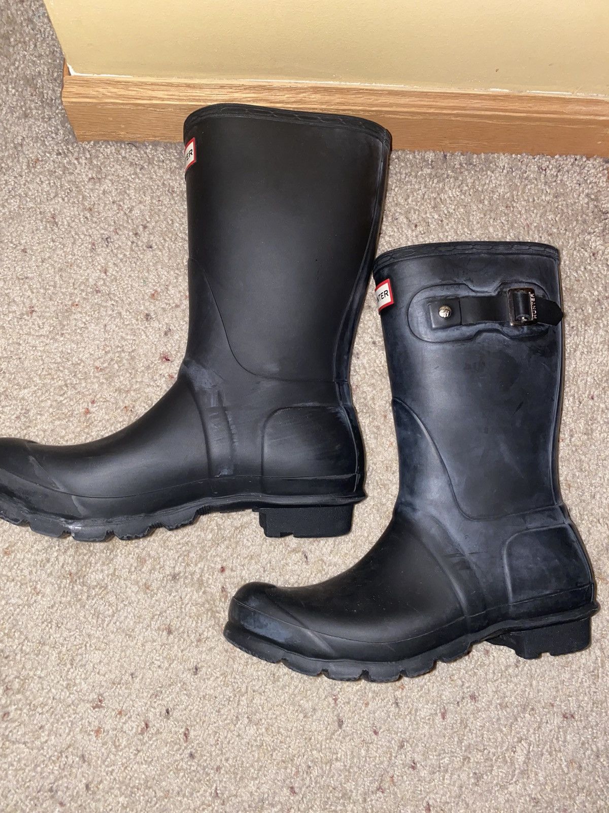 Hunter Hunter Black Boots Size US 8 / IT 38 - 7 Thumbnail