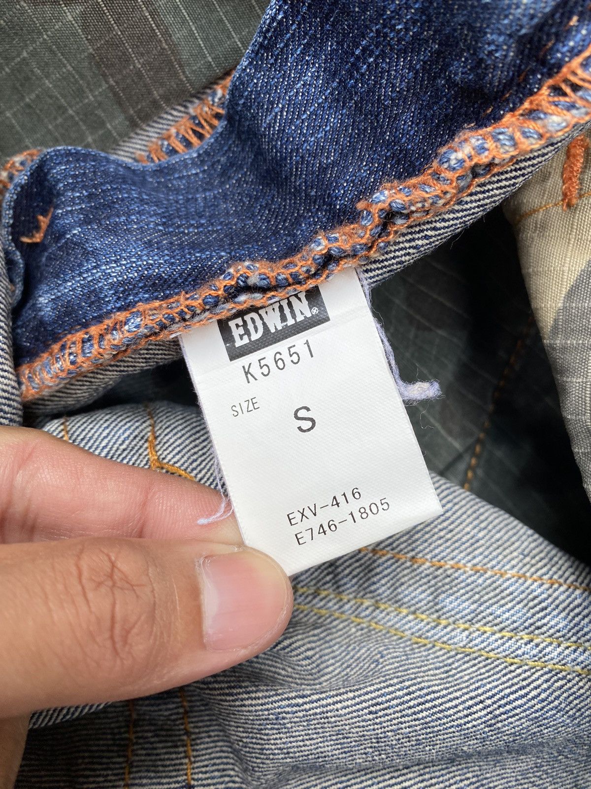 Edwin Vintage Edwin Multi Pocket Distressed Denim Pants Size US 30 / EU 46 - 10 Thumbnail