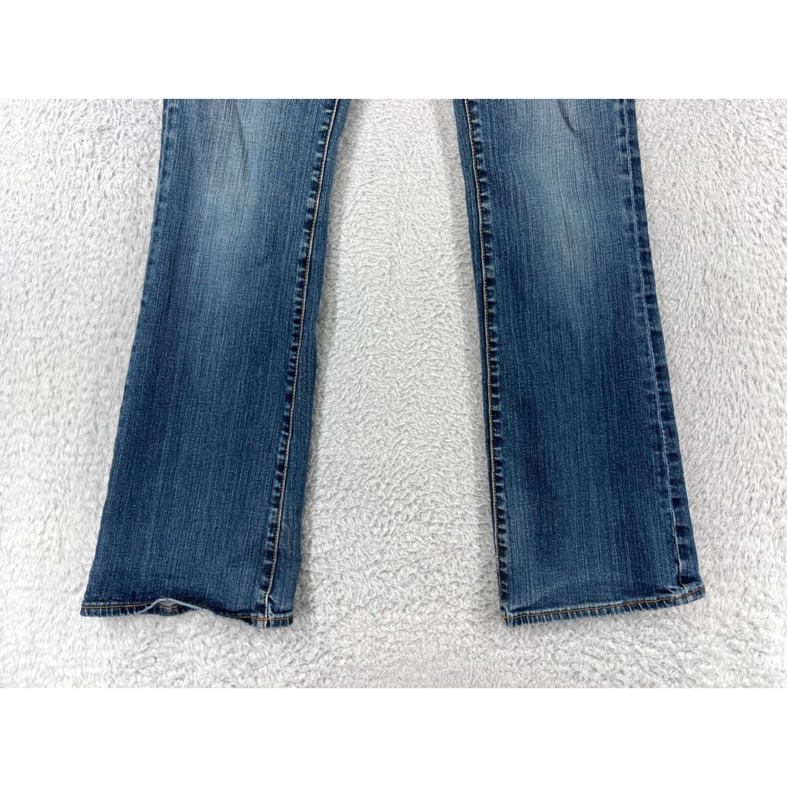 Vintage VIGOSS Jeans Women 5 Blue Denim Bootcut Medium Wash Western Womens Size 27" / US 4 / IT 40 - 7 Thumbnail