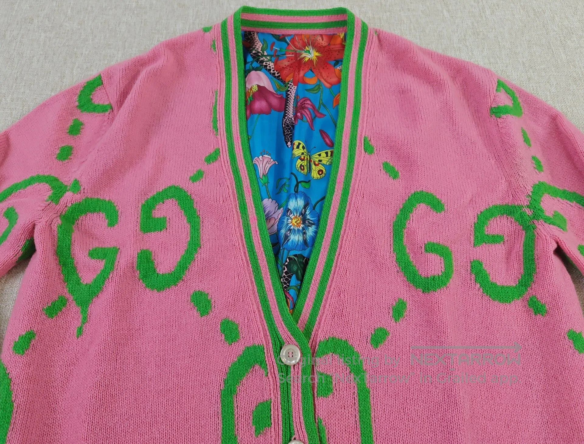Gucci Gucci Women's Double G Knit Cardigan. Size S / US 4 / IT 40 - 3 Thumbnail