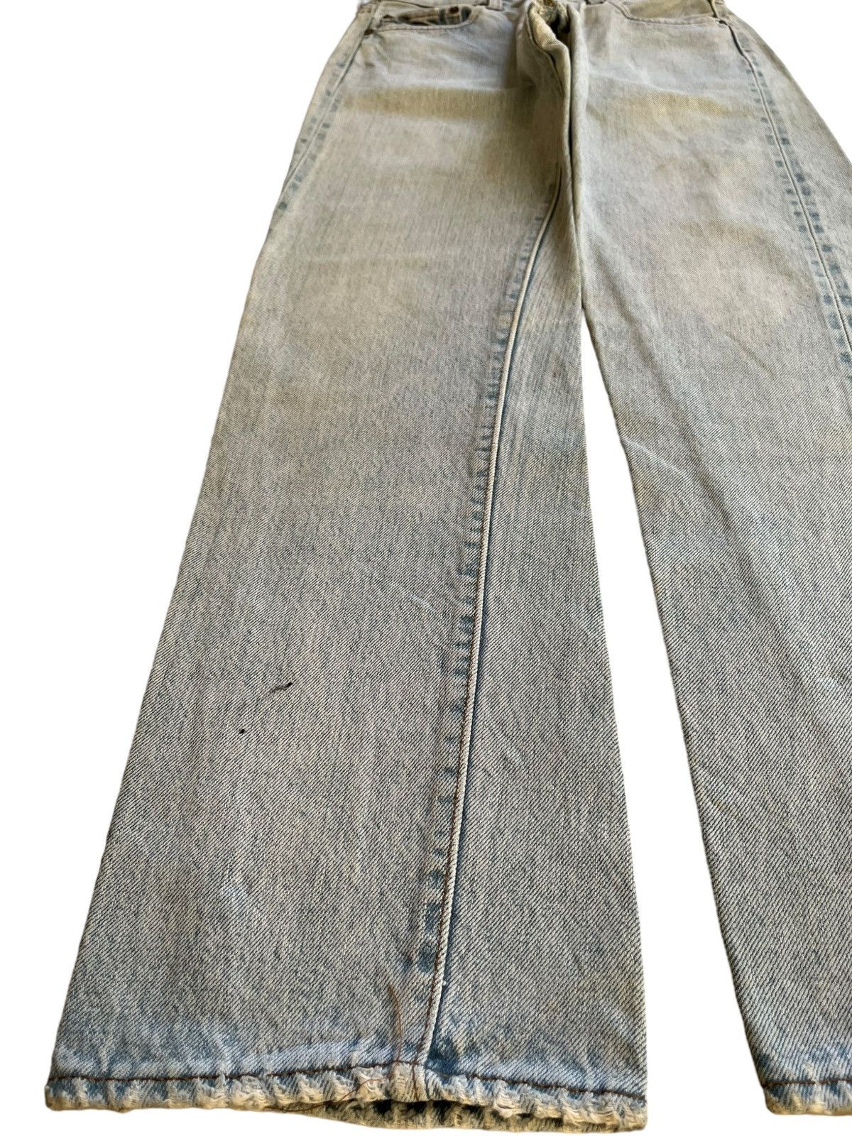Levi's Vintage 70s Levis 501 Selvedge Bartacks Jeans Button 524 Size US 26 / EU 42 - 7 Thumbnail