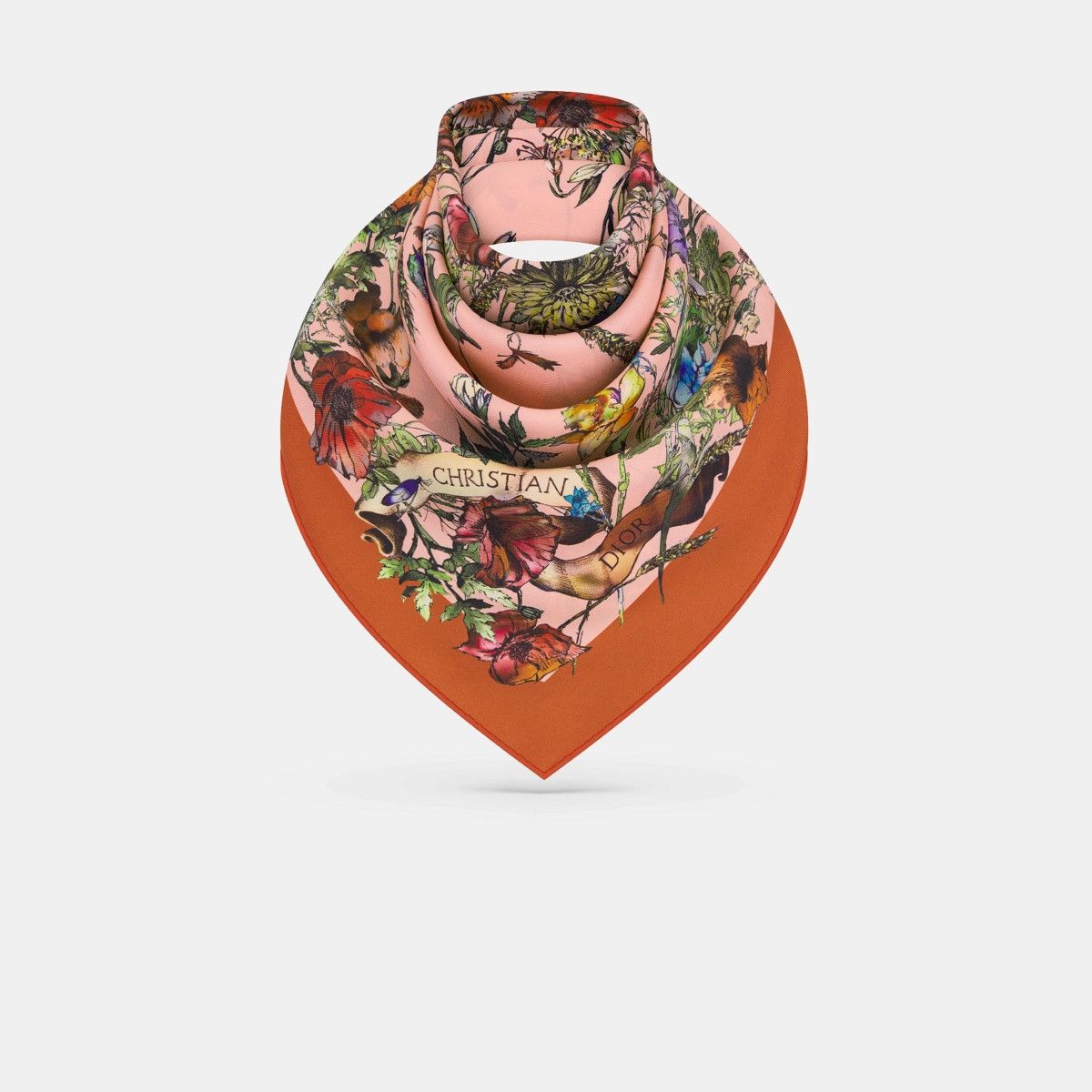 o1bcso1str0624 Size: OS / Scarfs in Pink/Beige