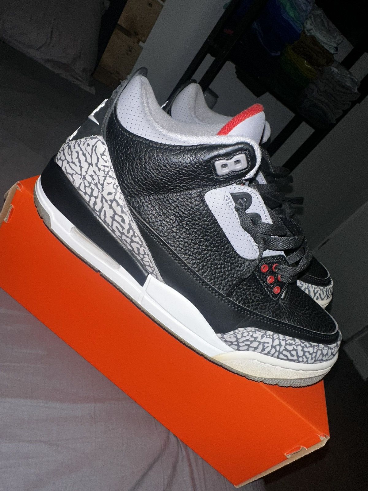 nike black cement 3