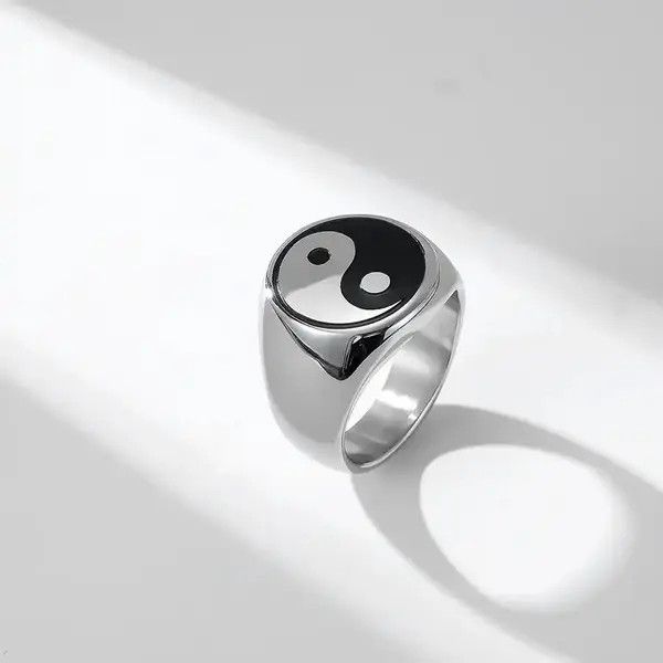 Jewelry Kobayashi x Riyo Yin Yang Symbol Ring ( Size 7 to 12 ) Size ONE SIZE - 5 Thumbnail