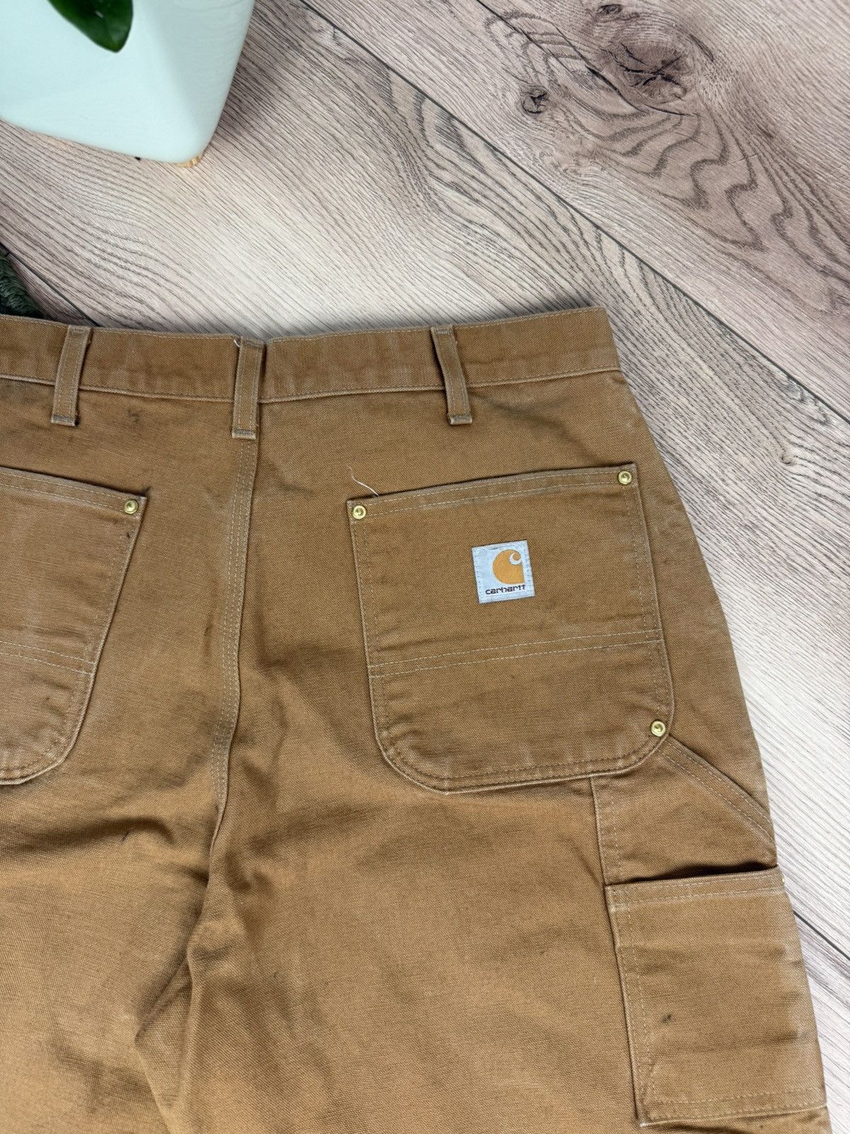 Carhartt × Vintage USA Carhartt Double Knee denim Size US 36 / EU 52 - 10 Thumbnail