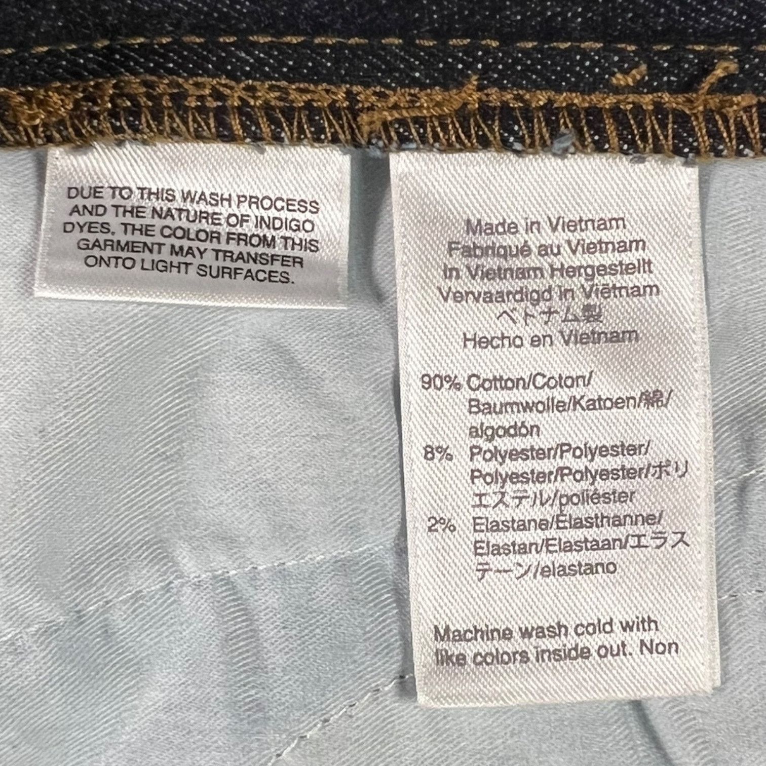 J.Crew J. Crew Jeans Vintage Straight Women's 25 Dark Wash Stretch Size 25" / US 0 / IT 36 - 7 Thumbnail