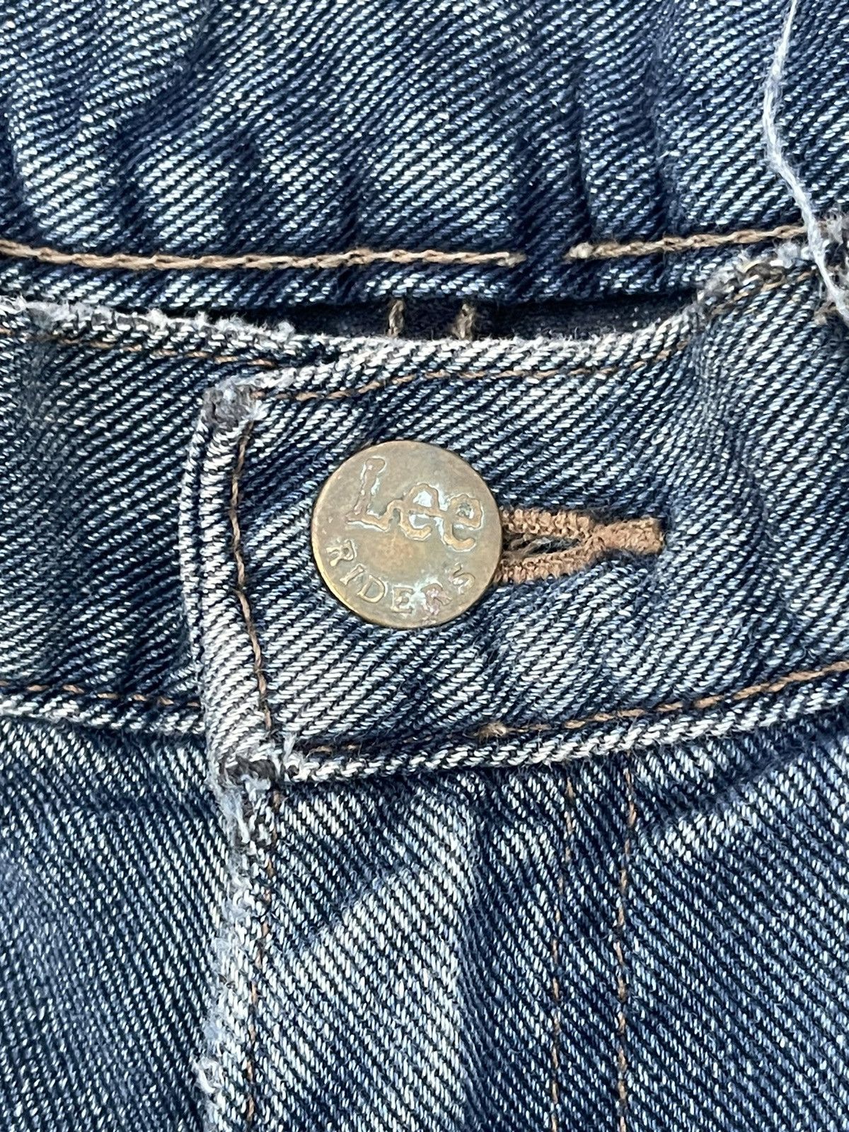 Lee Vintage Lee Riders Distressed Denim Size US 30 / EU 46 - 3 Thumbnail