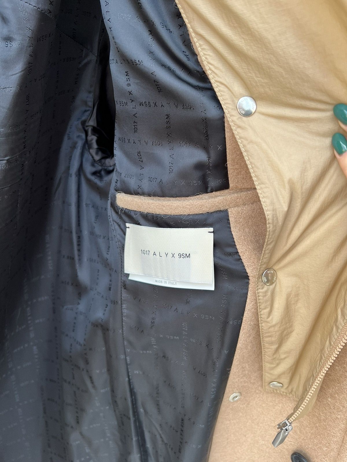 1017 ALYX 9SM × Alyx ALYX 1017 9sm Layered Hooded Single-breasted Coat Size US S / EU 44-46 / 1 - 8 Thumbnail