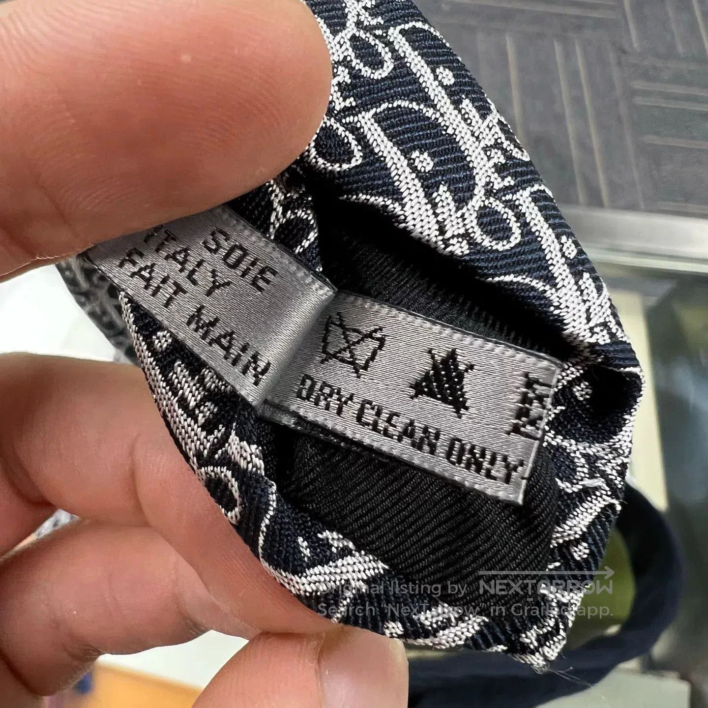 Dior classic dior oblique logo silk tie. Size ONE SIZE - 3 Thumbnail