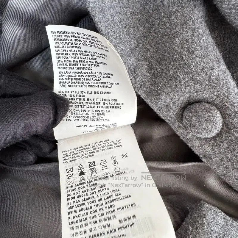 Miu Miu Miu Miu Gray Wool Long Sleeve Cardigan . Size L / US 10 / IT 46 - 9 Thumbnail
