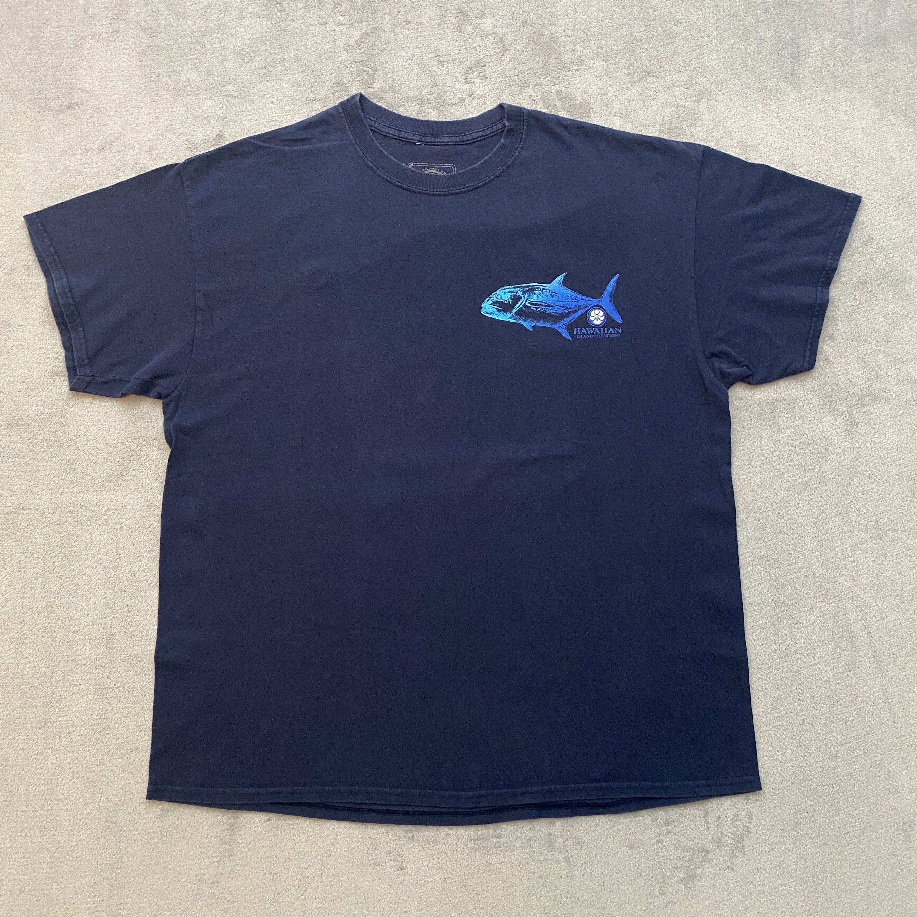 Vintage HIC T Shirt XL GIANT TREVALLEY ULUA Short Sleeve Size US XL / EU 56 / 4 - 4 Thumbnail