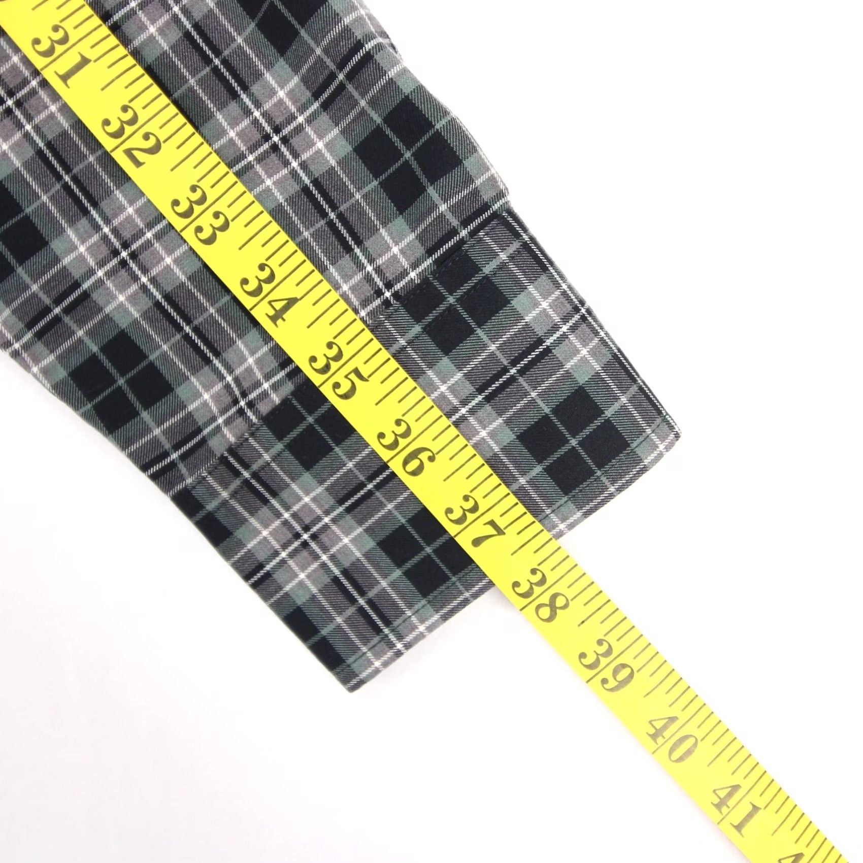 UNTUCKit UNTUCKit Devitt Shirt Mens XXL Black Plaid Wrinkle Free Long Sleeve Tall Fit Size US XXL / EU 58 / 5 - 5 Thumbnail