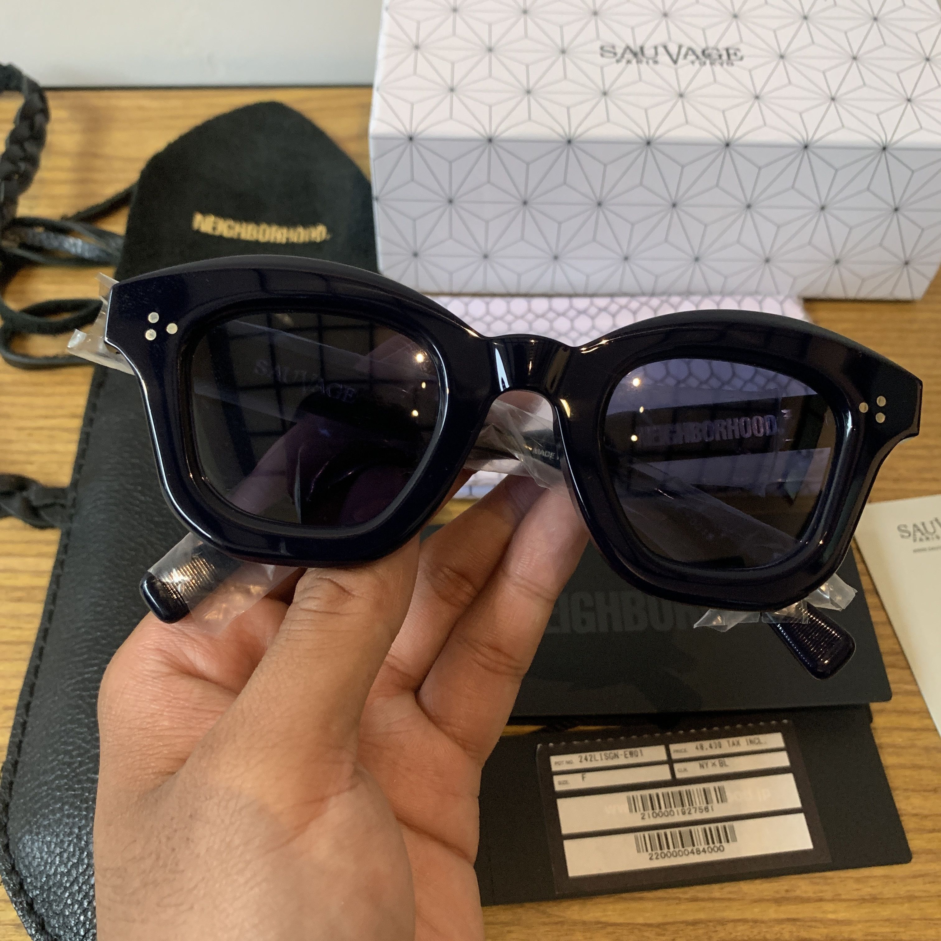 希少 NEIGHBORHOOD × Stussy glasses Neighborhood × Stussy Stussy x Neighborhood Boneyards Bandit