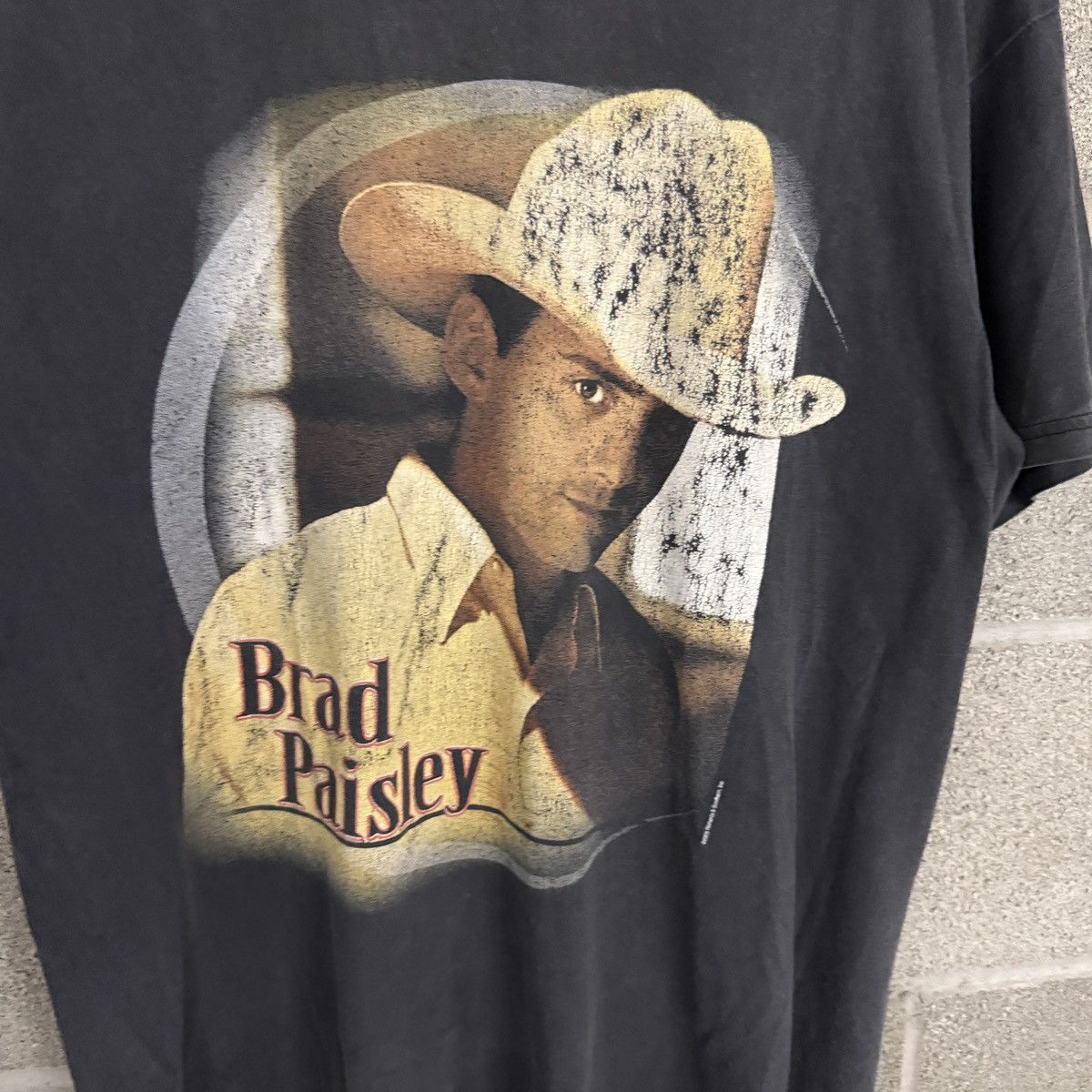 Gildan Vintage 2003 Gildan Brad Paisley Black T-Shirt Mens Medium Size US M / EU 48-50 / 2 - 3 Thumbnail