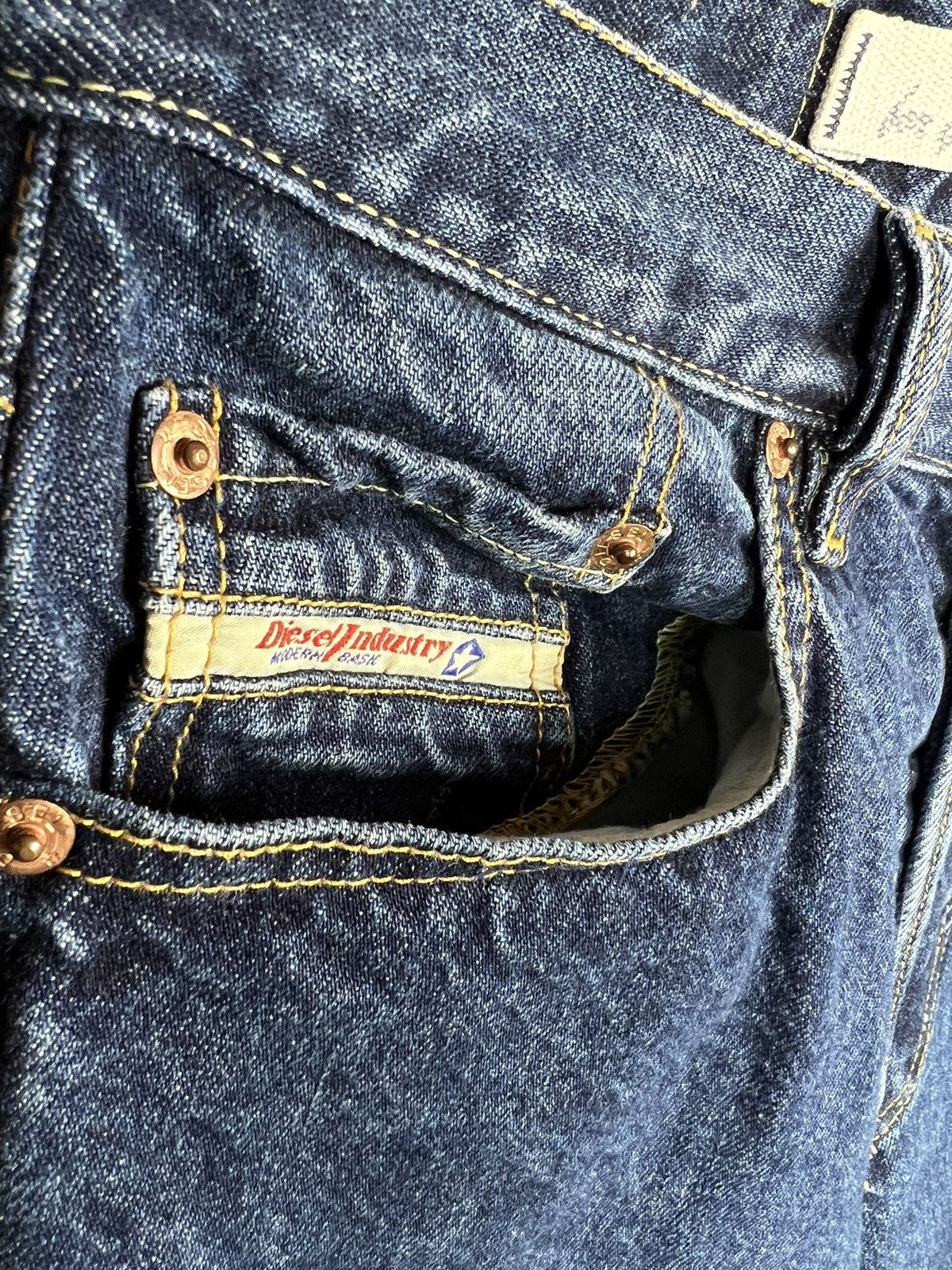 Diesel Diesel RR-55 regular fit classic denim navy fellow Italy 32 Size US 32 / EU 48 - 4 Thumbnail