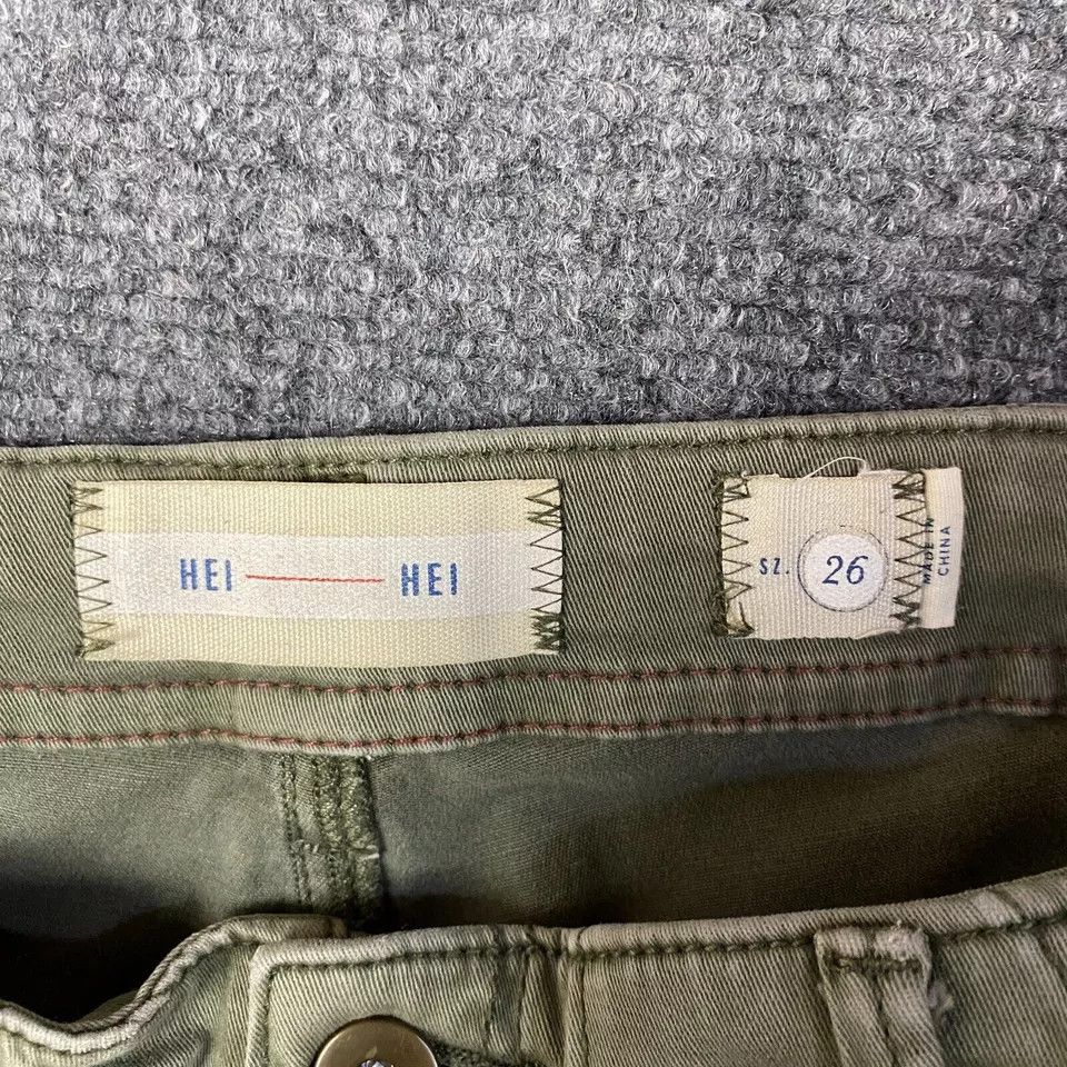Other Hei Hei Anthropologie Pants Women's 26 Skinny Leg Cotton Size 30" / US 8 / IT 44 - 7 Thumbnail