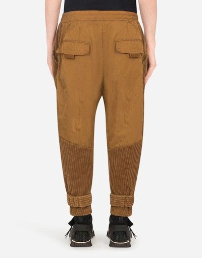 Dolce & Gabbana o1y0125 Cargo Velvet Pant in Brown Size US 28 / EU 44 - 4 Thumbnail