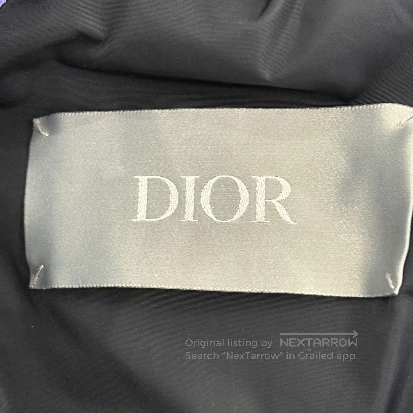 Dior Dior size46 Purple vintage-style logo down jacket Size US S / EU 44-46 / 1 - 3 Thumbnail