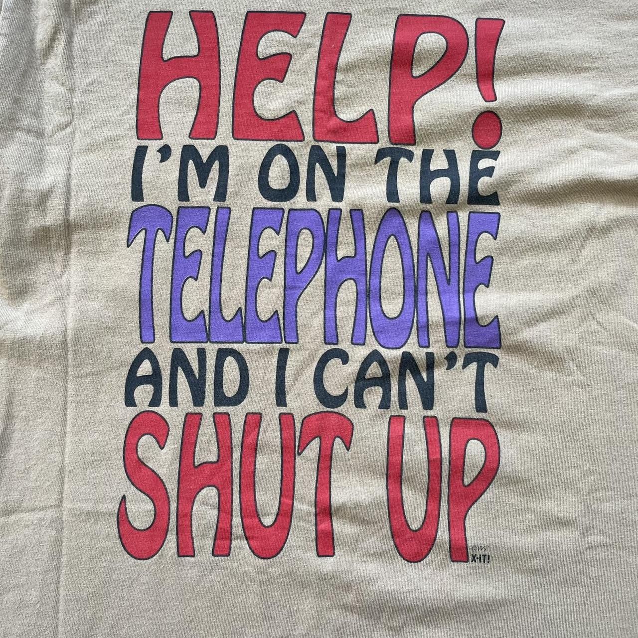 Vintage Vintage Y2K 90's Humor Comedy Graphic Tee Size US M / EU 48-50 / 2 - 2 Thumbnail