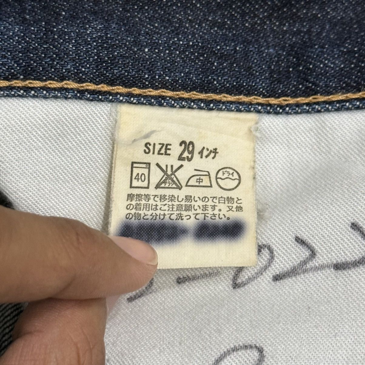 Levi's Vintage Y2K J41 Dark Indigo Denim Levis Women Pants Size 29" - 14 Thumbnail