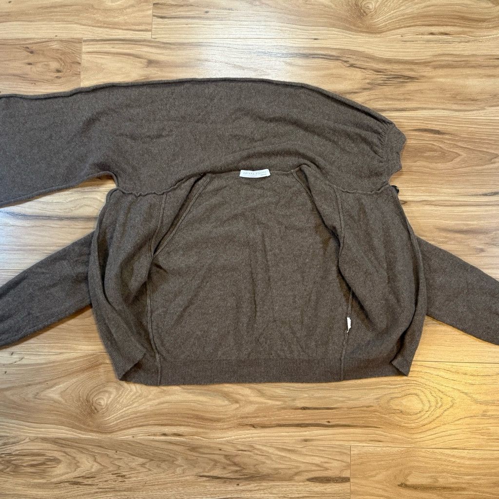 Other Fabiana Filippi Women’s Brown Wool Cardigan (size see photo) Size S / US 4 / IT 40 - 3 Thumbnail