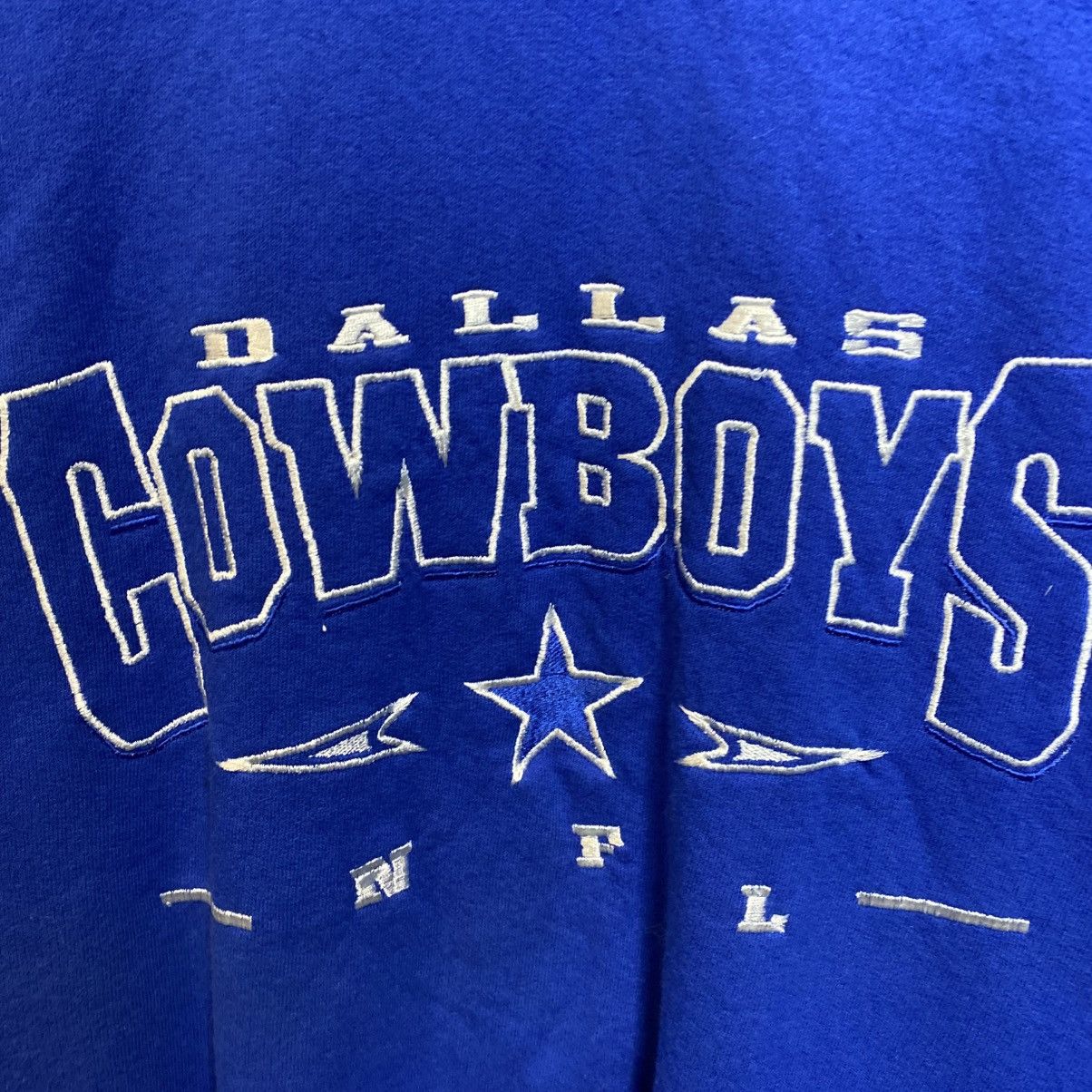 NFL Vintage NFL Dallas Cowboys Big logo 90’s rare sweatshirt Size US L / EU 52-54 / 3 - 3 Thumbnail