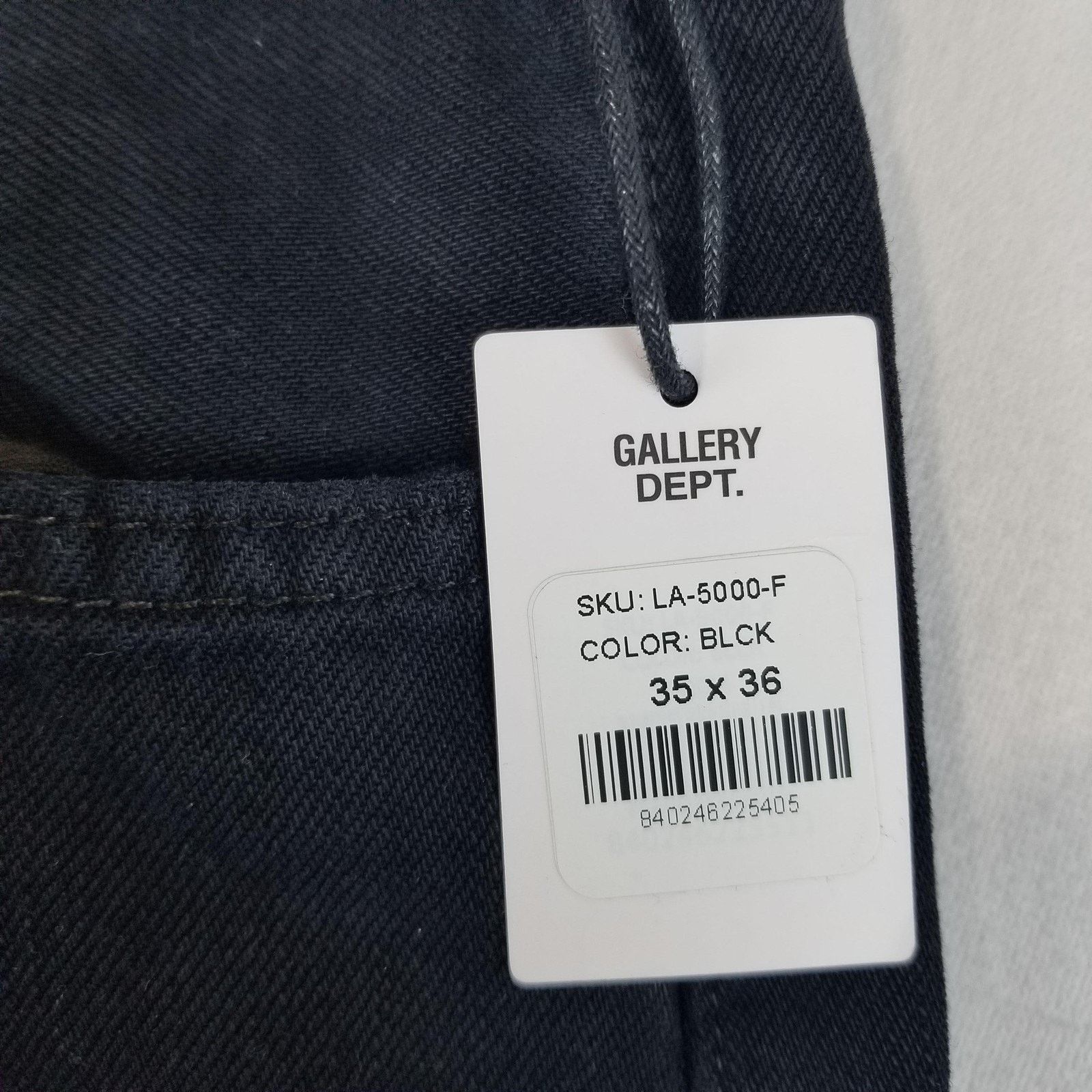 Gallery Dept. Gallery Dept LA Flare Jeans Mens 35x36 Black NWT Made in USA Size US 35 - 6 Thumbnail