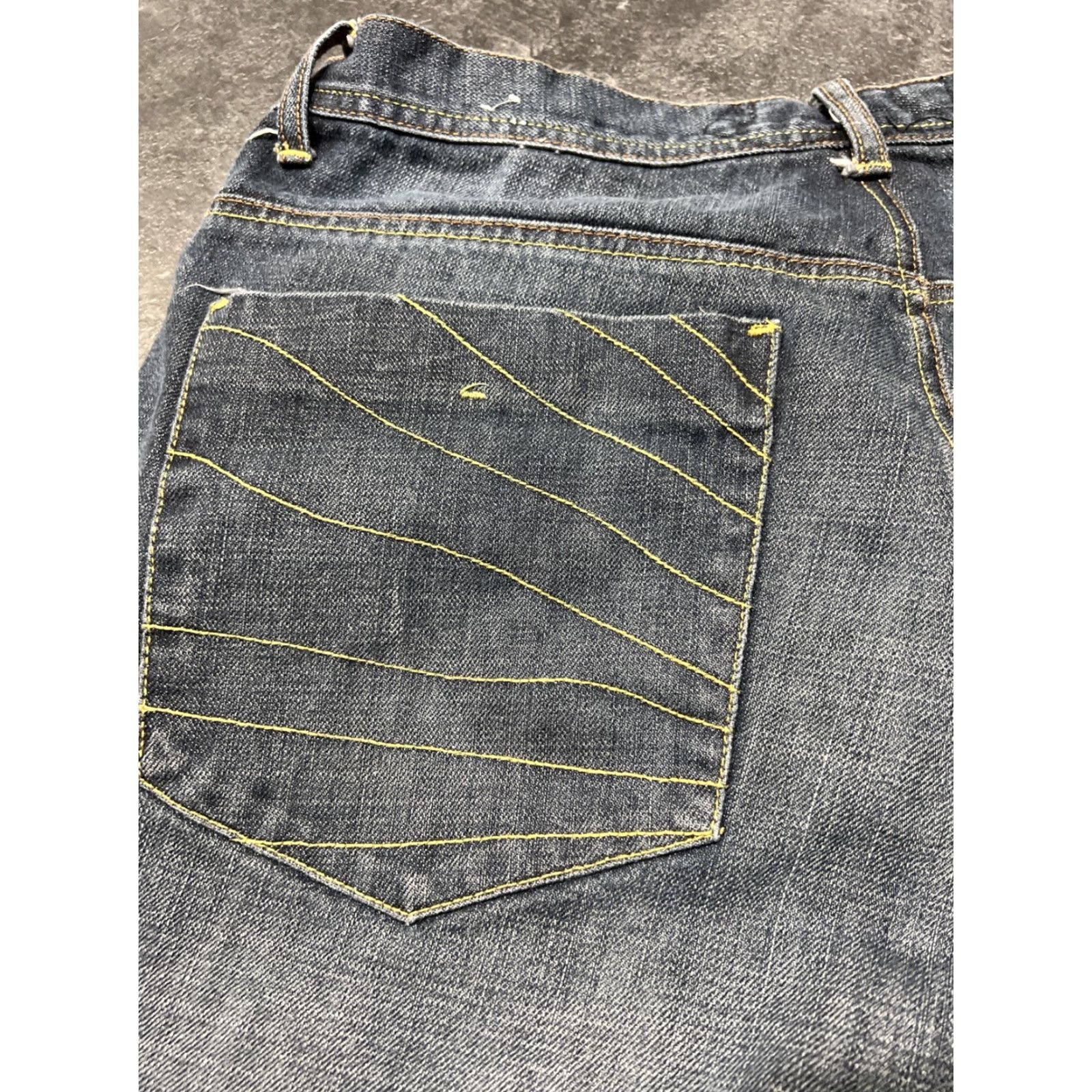 Akademiks AKADEMIKS Jeans Shorts Men 38 Denim Skater Embroidery Hip Hop 5-Pocket Bermuda Blue Vintage Men Size US 38 / EU 54 - 5 Thumbnail