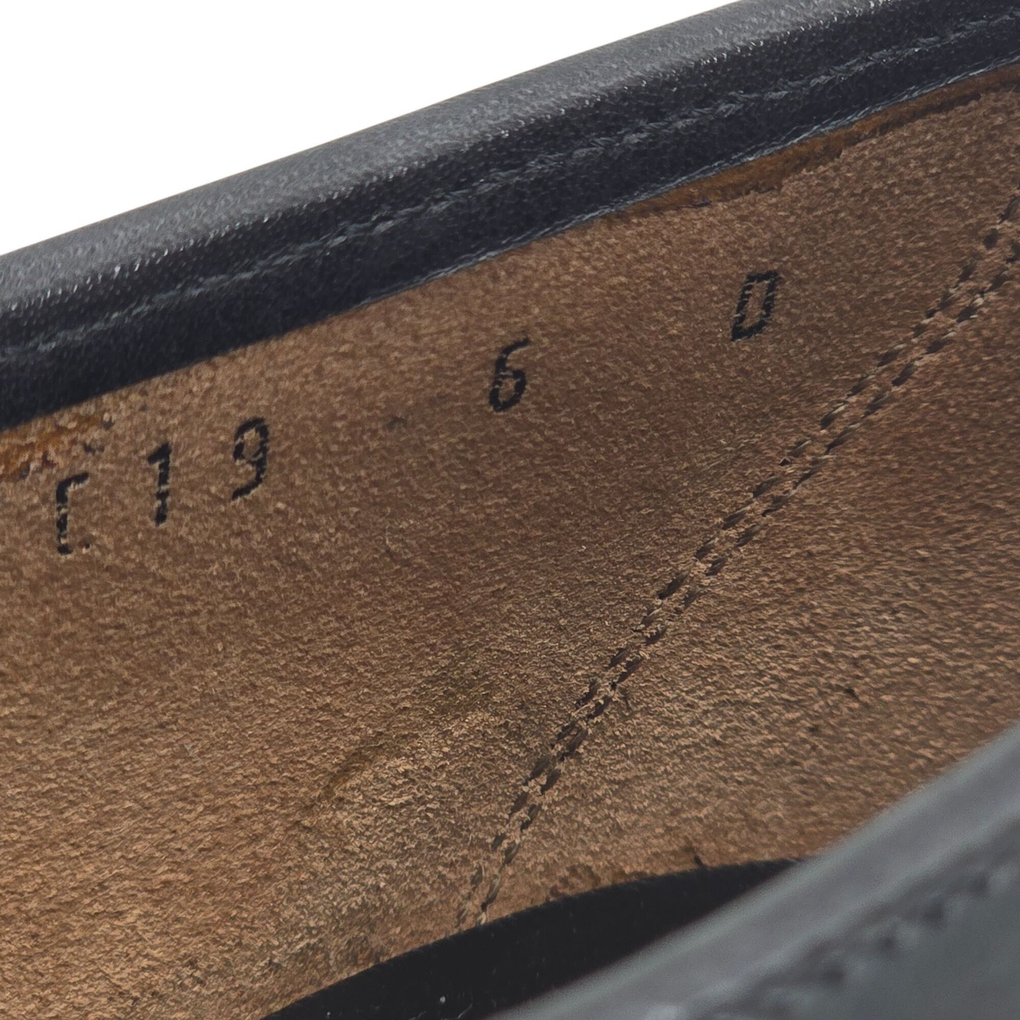Salvatore Ferragamo Salvatore Ferragamo Italy Mens 6 Black Leather Dress Shoes Size US 6 / EU 39 - 7 Thumbnail