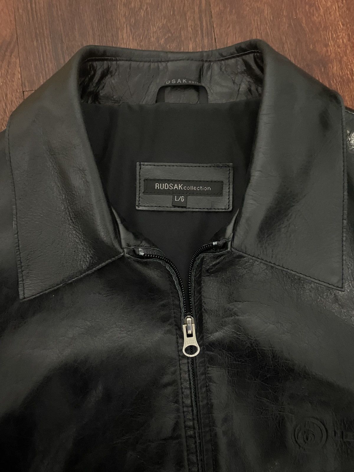 Rudsak Rudsak Ubisoft Engraved Leather Jacket – Vintage, Rare Size US L / EU 52-54 / 3 - 4 Thumbnail