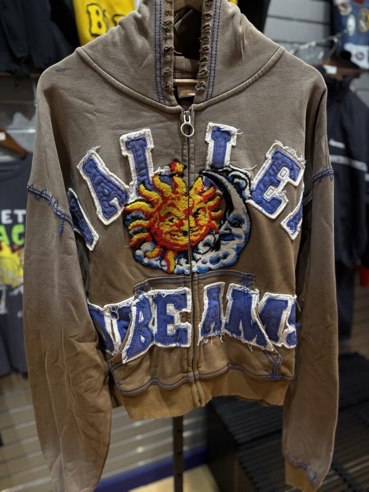 Vale Medium - Vale Zip Up Brown Sun Hoodie Authentic Valley Size US M / EU 48-50 / 2 - 3 Thumbnail