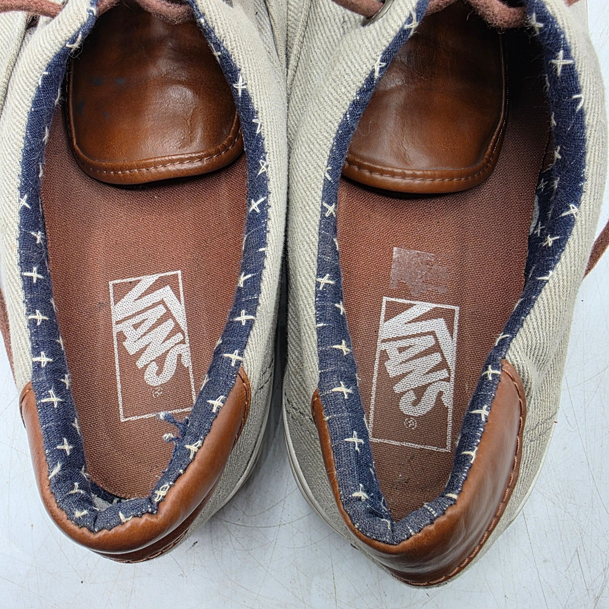 Vans Vans Old Skool Mens 10 Beige Sneaker Shoes Casual Walking Ou Size US 10 / EU 43 - 9 Thumbnail