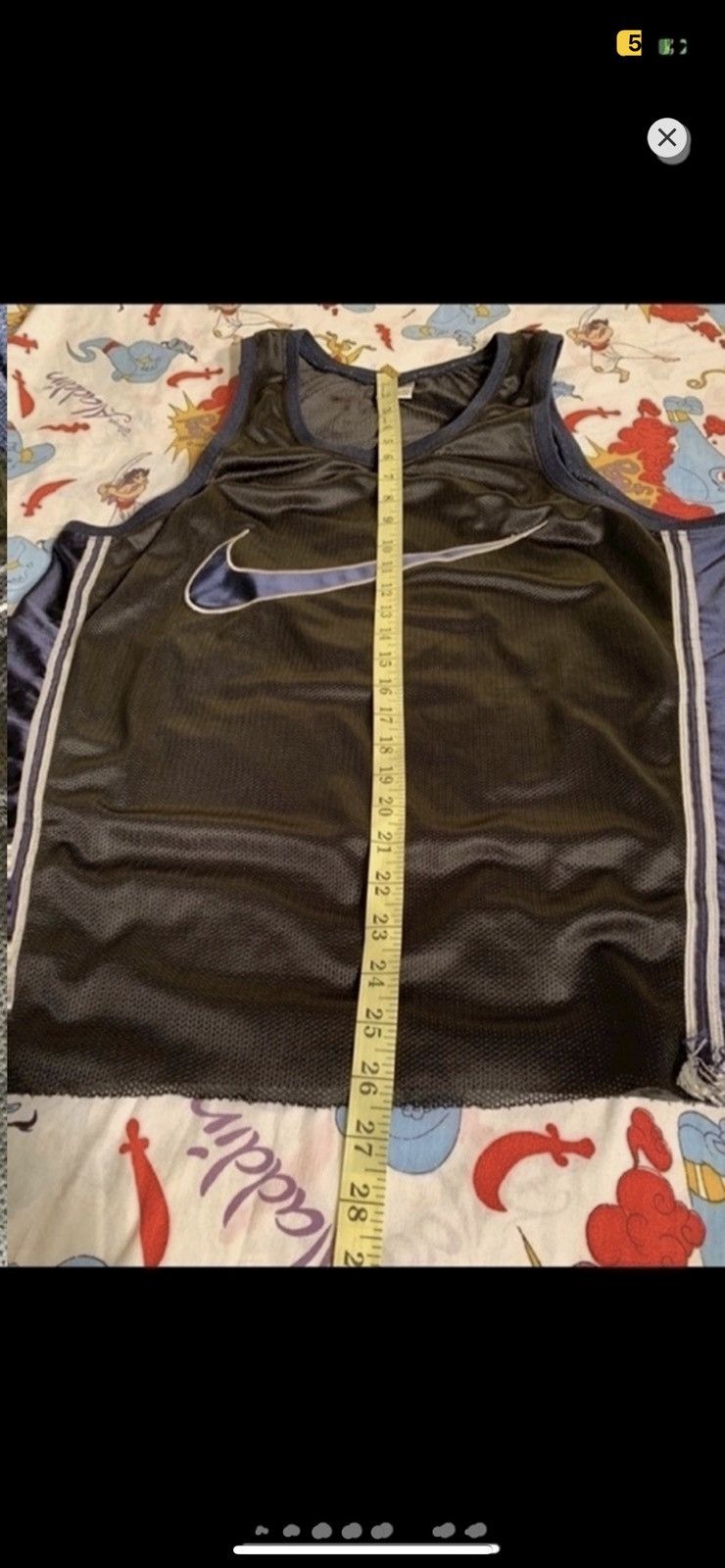 Nike ***FINAL DROP***RARE 90s NIKE CUTOFF JERSEY RAW HEM M Size US M / EU 48-50 / 2 - 8 Thumbnail