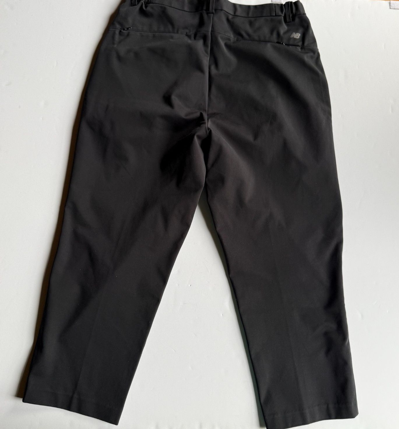 New Balance NEW BALANCE Black Wide Tapered Cropped Pants Size US 34 / EU 50 - 3 Thumbnail