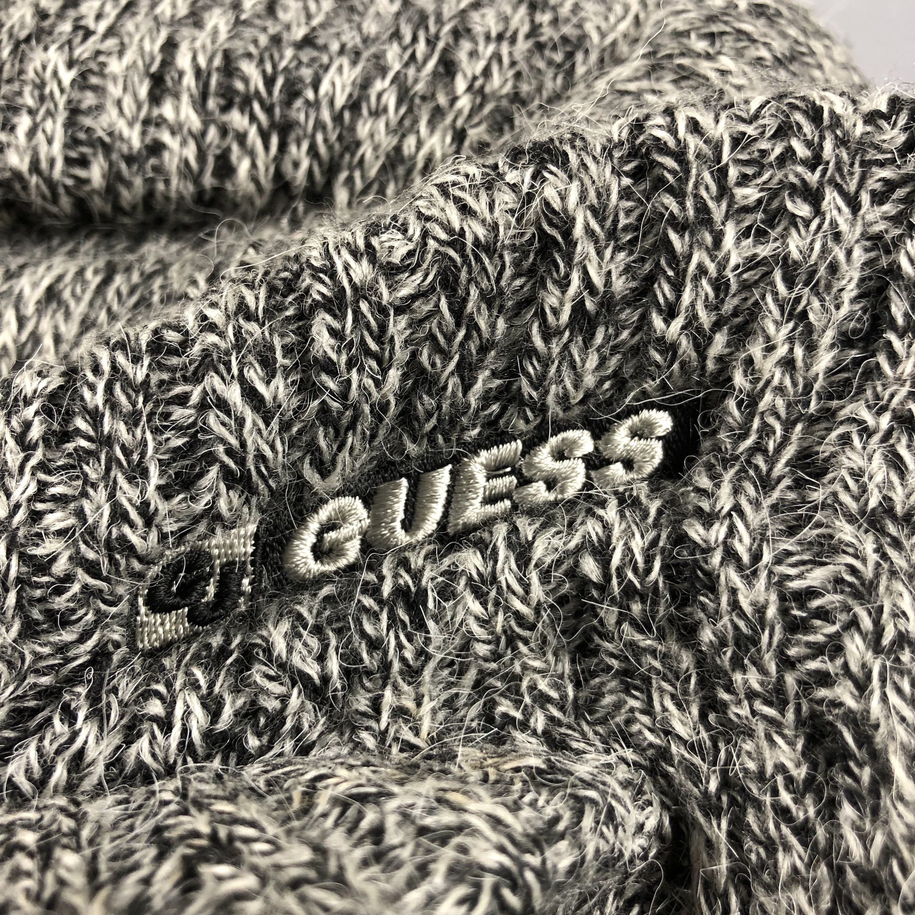 Guess Guess Marled Knit Brimmed Beanie Hat Made In Japan B960 Size ONE SIZE - 4 Thumbnail