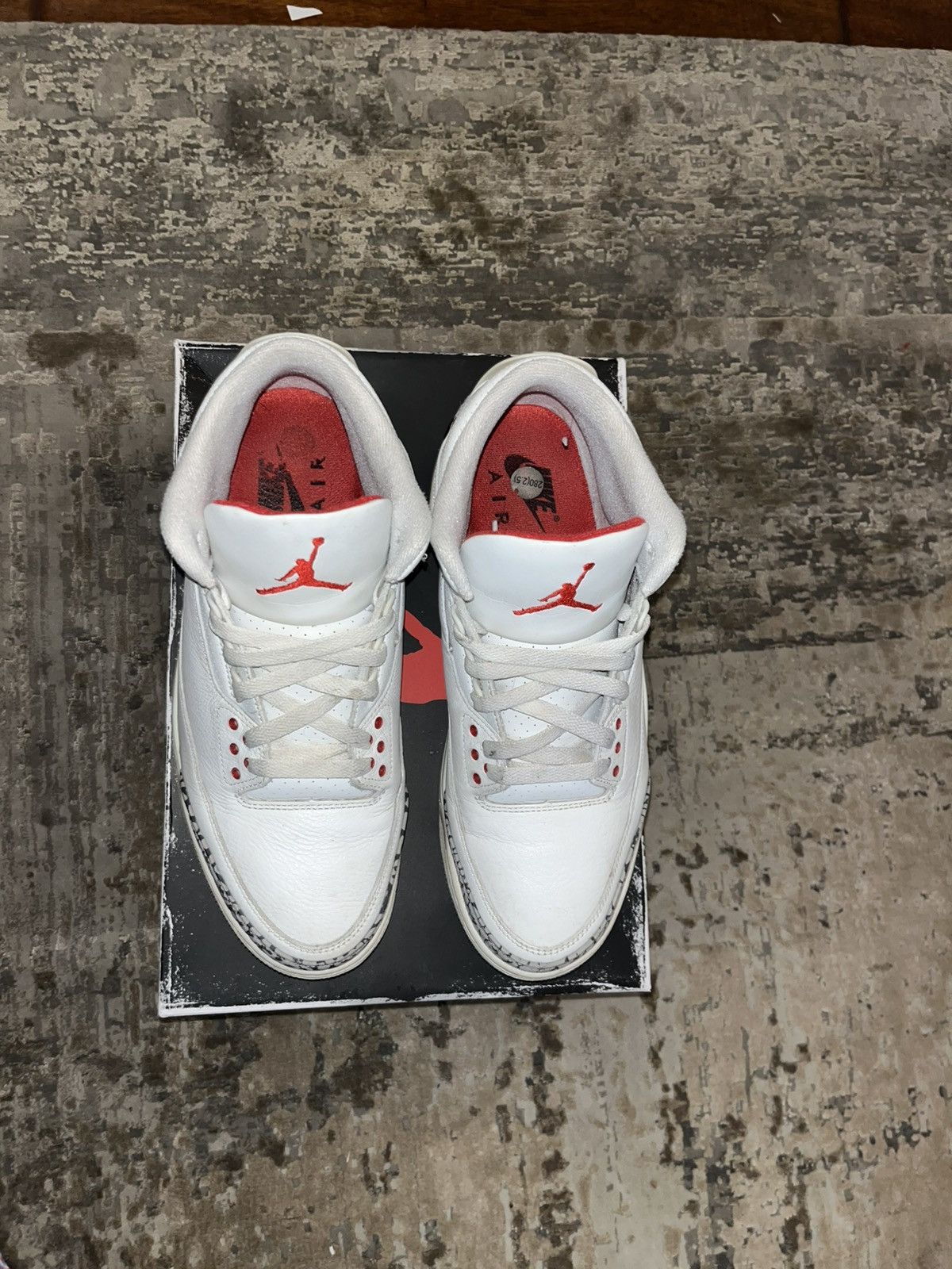 Jordan Brand Air Jordan 3 Retro 'White Cement Reimagined' 2023 Size US 10 / EU 43 - 5 Thumbnail