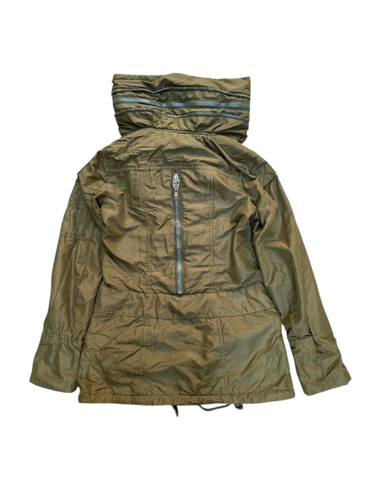 If Six Was Nine 2000s SLY Faux Fur Bono Bondage Punk Muti Zipper Jacket Size US S / EU 44-46 / 1 - 5 Thumbnail