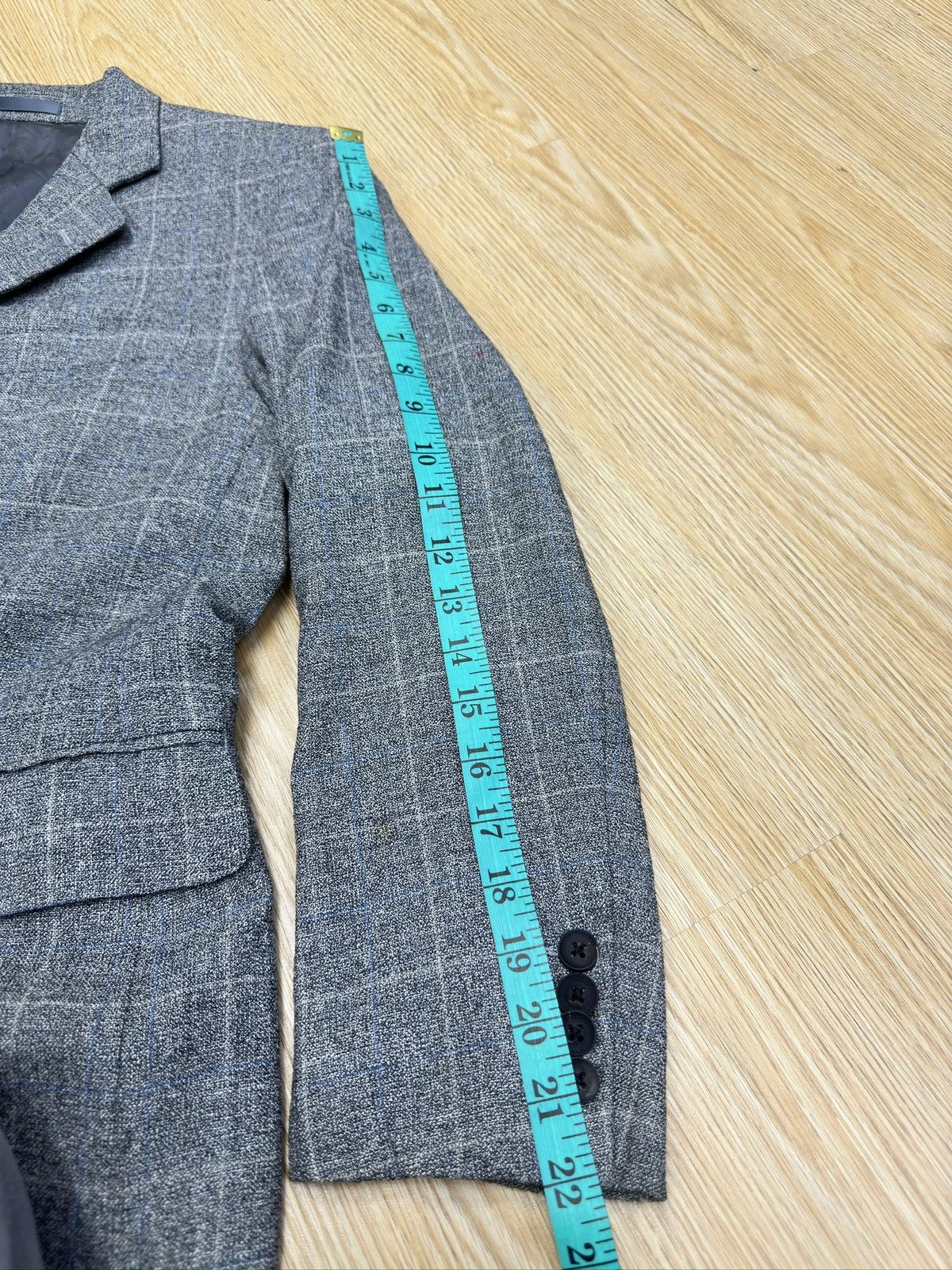 Burberry Burberry London Wool Single Breasted Blazer Jacket MJ116 Size 36S - 9 Thumbnail